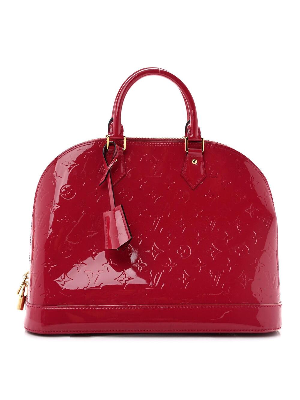 Louis Vuitton Vernis Alma Mm Rose #375181L10B